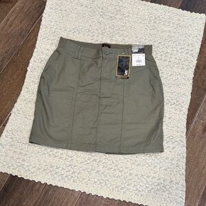 Lee Women's Khaki Mini Skirt